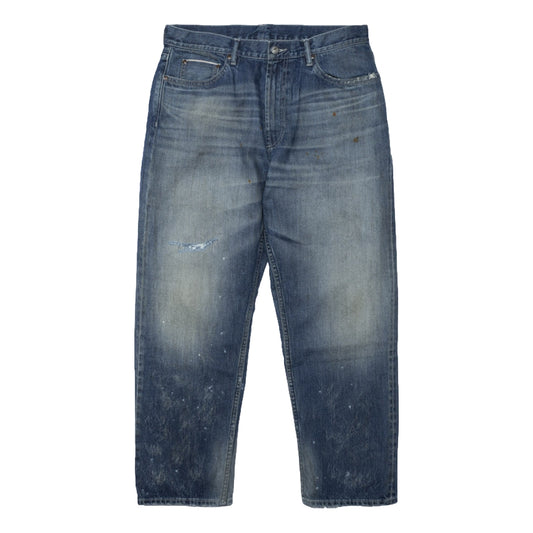 MADNESS STD WASH DENIM. M2 REGULAR PANTS-INDIGO
