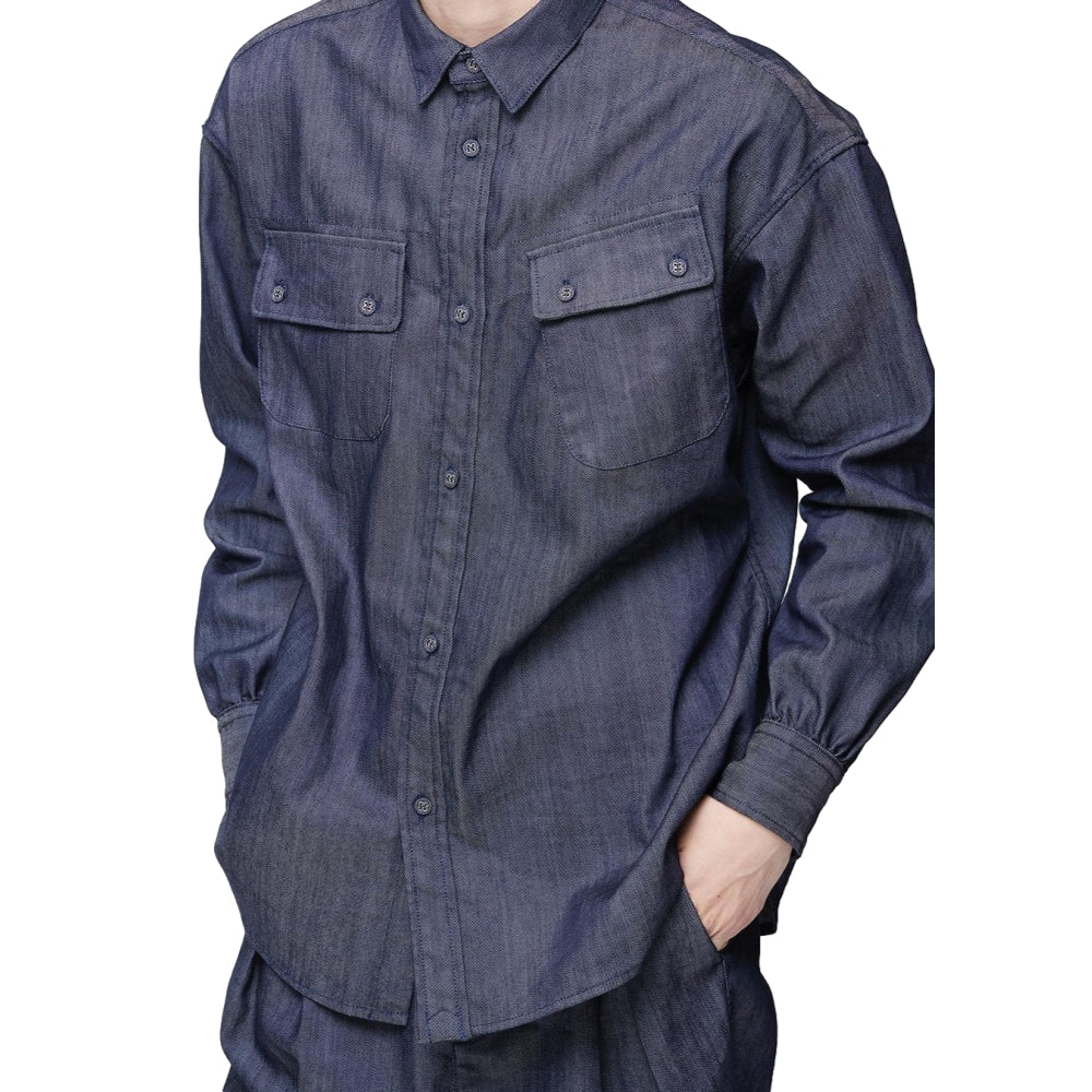 STRETCH DENIM SHIRT