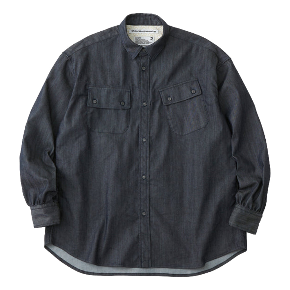 STRETCH DENIM SHIRT