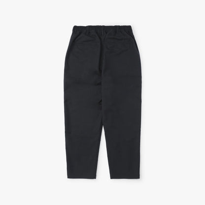 MADNESS STRETCH TWILL EASY PANTS (FABRIC BY JAPAN)-BLACK