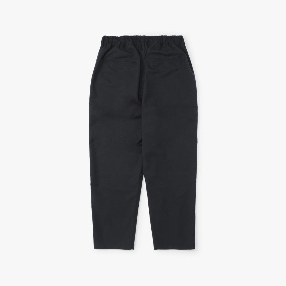 MADNESS STRETCH TWILL EASY PANTS (FABRIC BY JAPAN)-BLACK