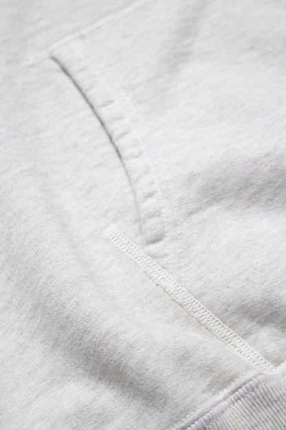 BOWWOW SUKAJAN EMB ZIP HOODIE AGED-OATMEAL