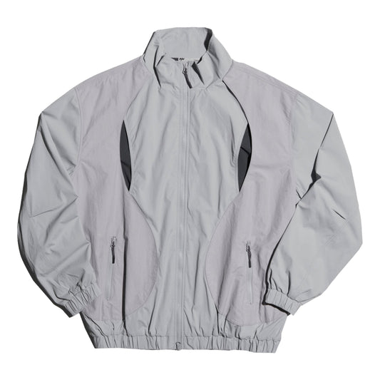 NINE POINT NINE SHORELINE LARYER COACH JACKET-ASH BLUE