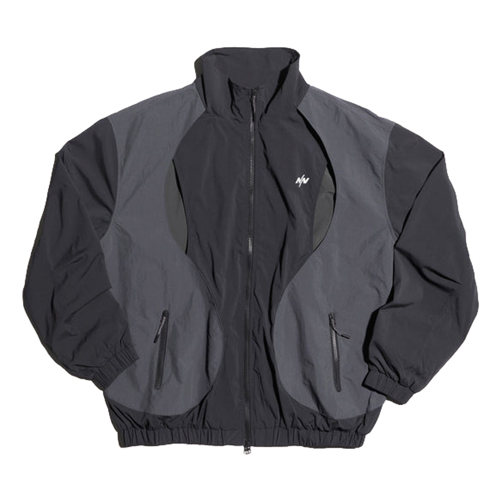 NINE POINT NINE SHORELINE LARYER COACH JACKET-NAVY