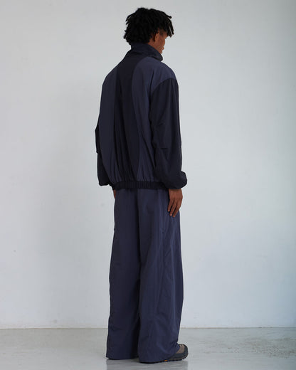 NINE POINT NINE SHORELINE LARYER COACH JACKET-NAVY