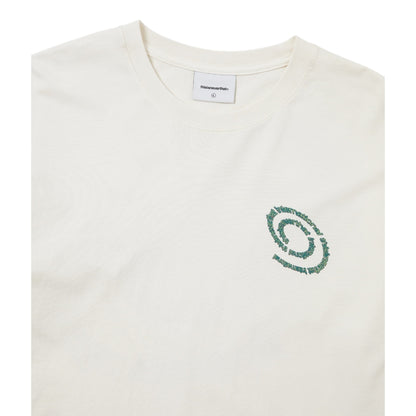 THIS IS NEVER THAT SPIRAL LOGO L/S TEE-LVORY