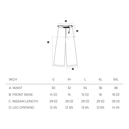 NINE POINT NINE SPIRAL LASER PANTS-IVORY
