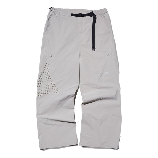 NINE POINT NINE SPIRAL LASER PANTS-IVORY