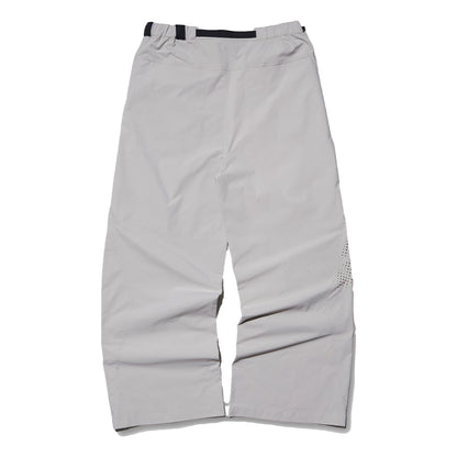 NINE POINT NINE SPIRAL LASER PANTS-IVORY