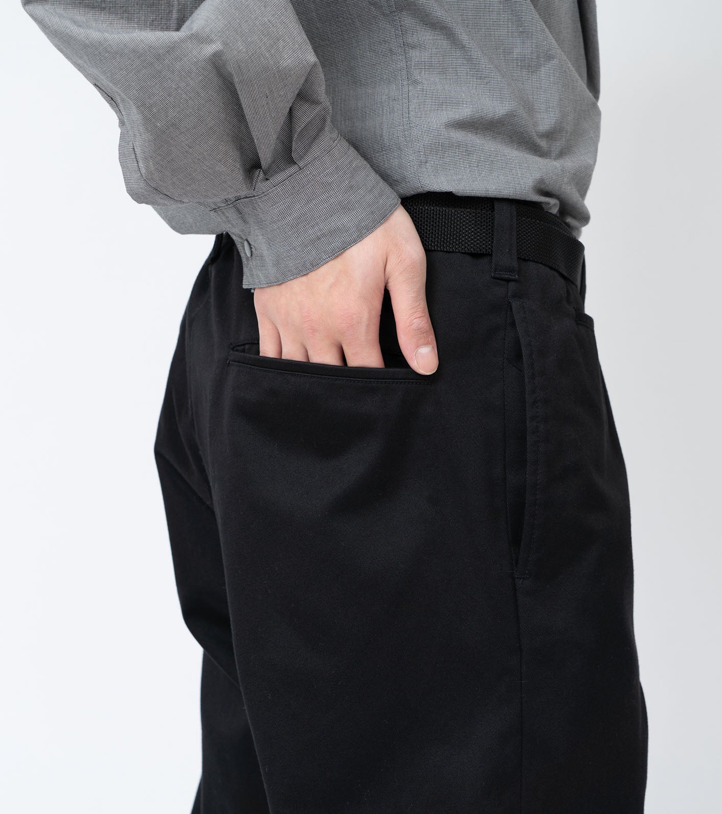 Nanamica STRAIGHT CHINO PANTS-NAVY