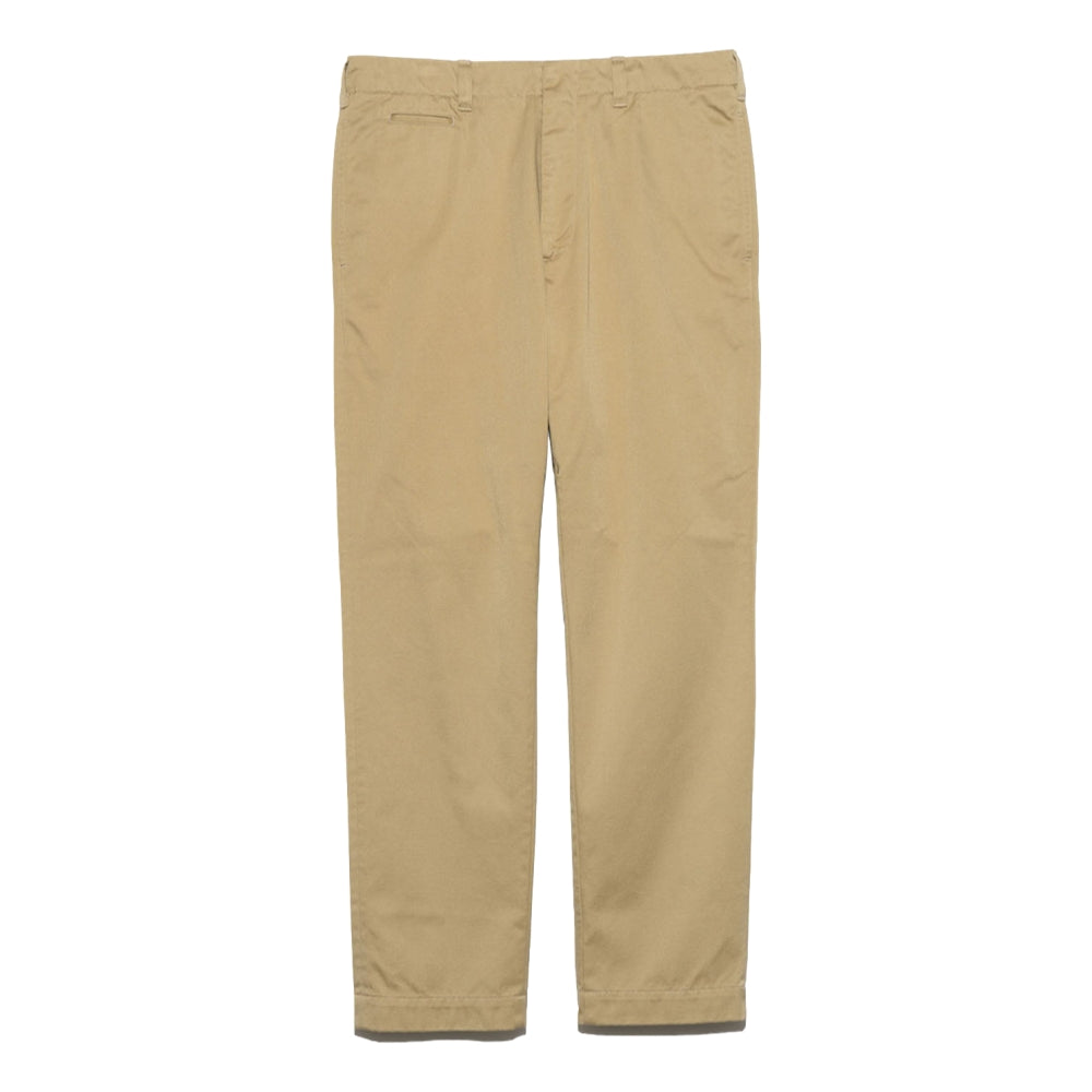 Nanamica STRAIGHT CHINO PANTS-TAN