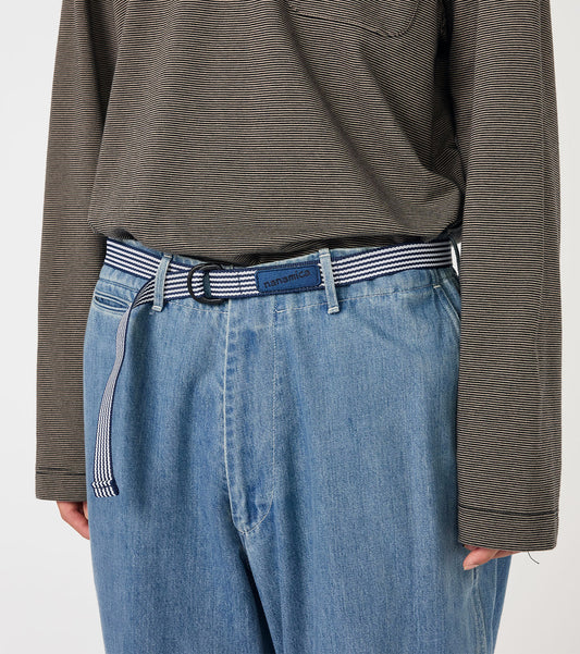 Nanamica STRIPE TECH BELT-NAVY