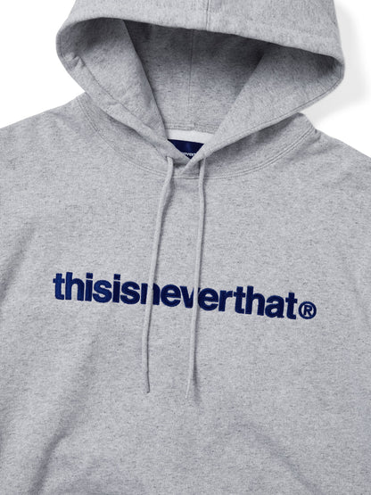 THIS IS NEVER THAT T-LOGO HOODIE-GREY