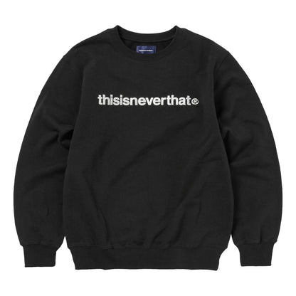 THIS IS NEVER THAT T-LOGO CREWNECK-BLACK