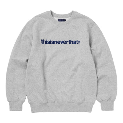 THIS IS NEVER THAT T-LOGO CREWNECK-HEATHER GREY