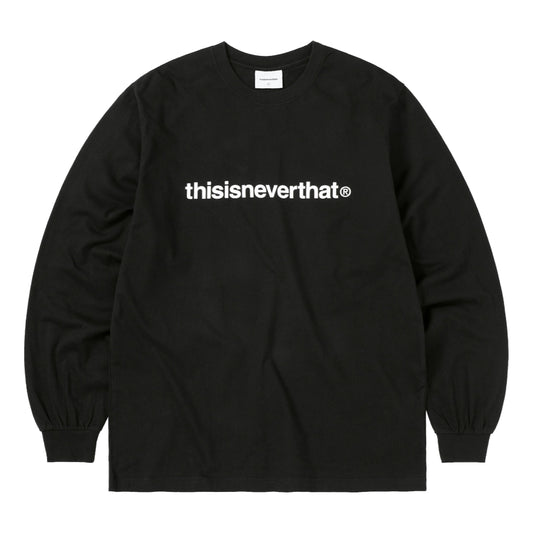 THIS IS NEVER THAT T-LOGO L/S TEE-BLACK