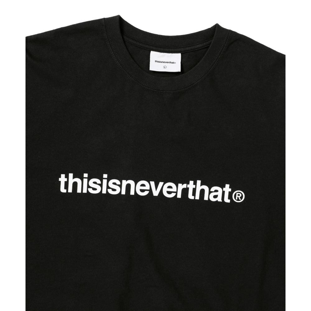 THIS IS NEVER THAT T-LOGO L/S TEE-BLACK