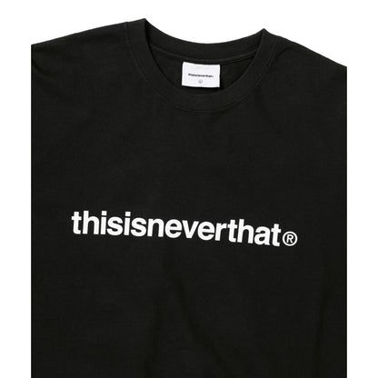 THIS IS NEVER THAT T-LOGO L/S TEE-BLACK