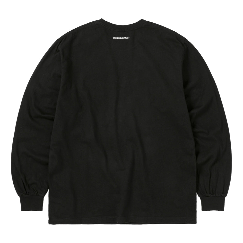 THIS IS NEVER THAT T-LOGO L/S TEE-BLACK