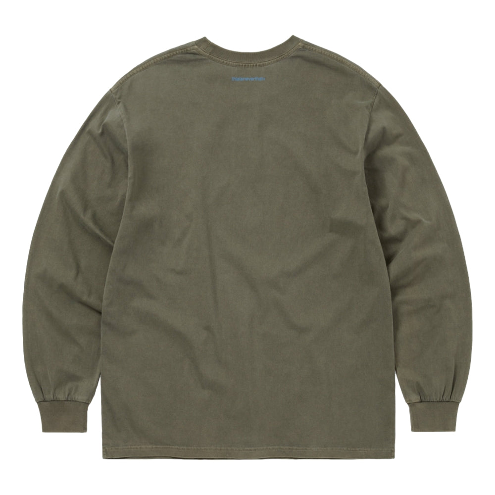 THIS IS NEVER THAT T-LOGO L/S TEE-MUD