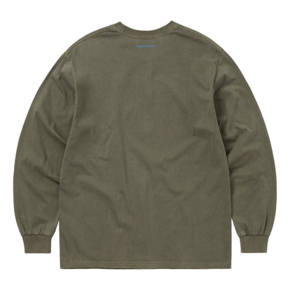 THIS IS NEVER THAT T-LOGO L/S TEE-MUD