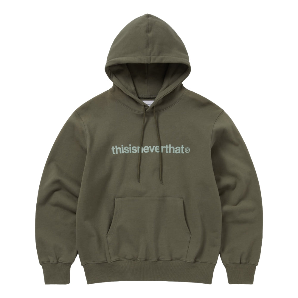 THIS IS NEVER THAT T-LOGO LT HOODIE-OLIVE