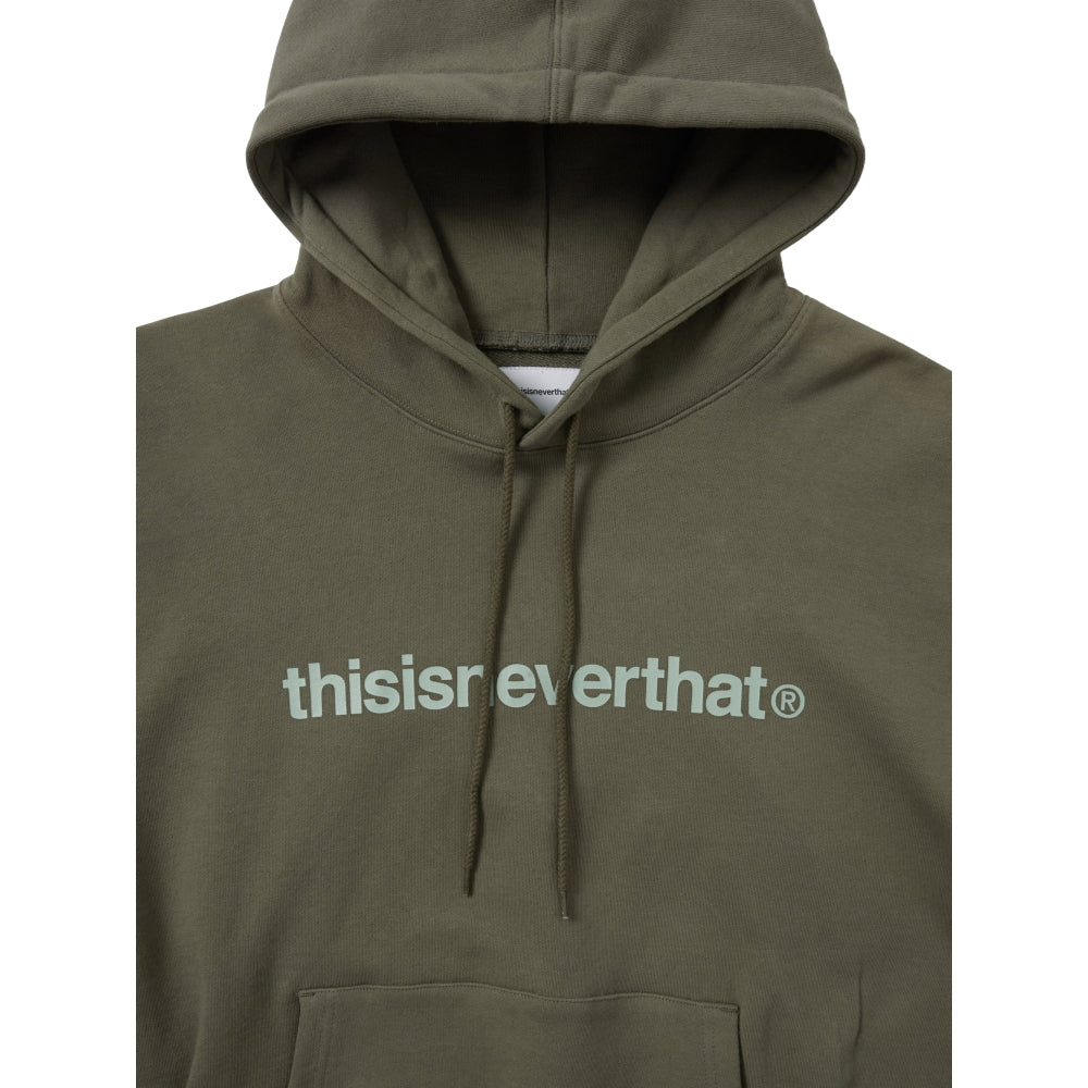 THIS IS NEVER THAT T-LOGO LT HOODIE-OLIVE
