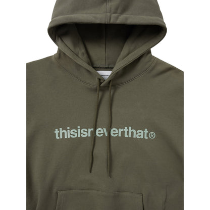 THIS IS NEVER THAT T-LOGO LT HOODIE-OLIVE