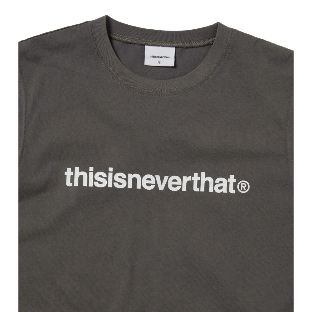 THIS IS NEVER THAT T-LOGO SLEEVELESS-CHARCOAL