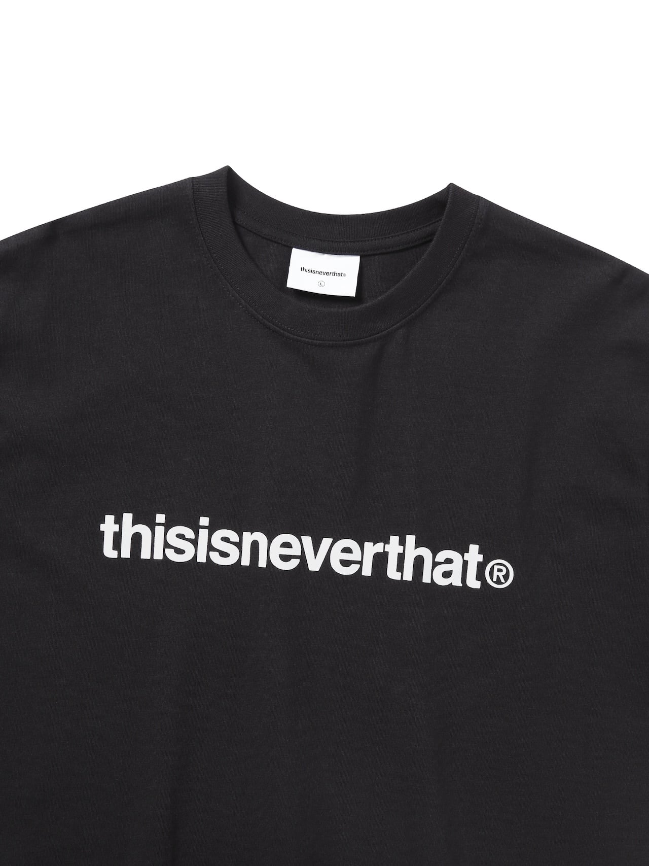 THIS IS NEVER THAT T-LOGO TEE-BLACK