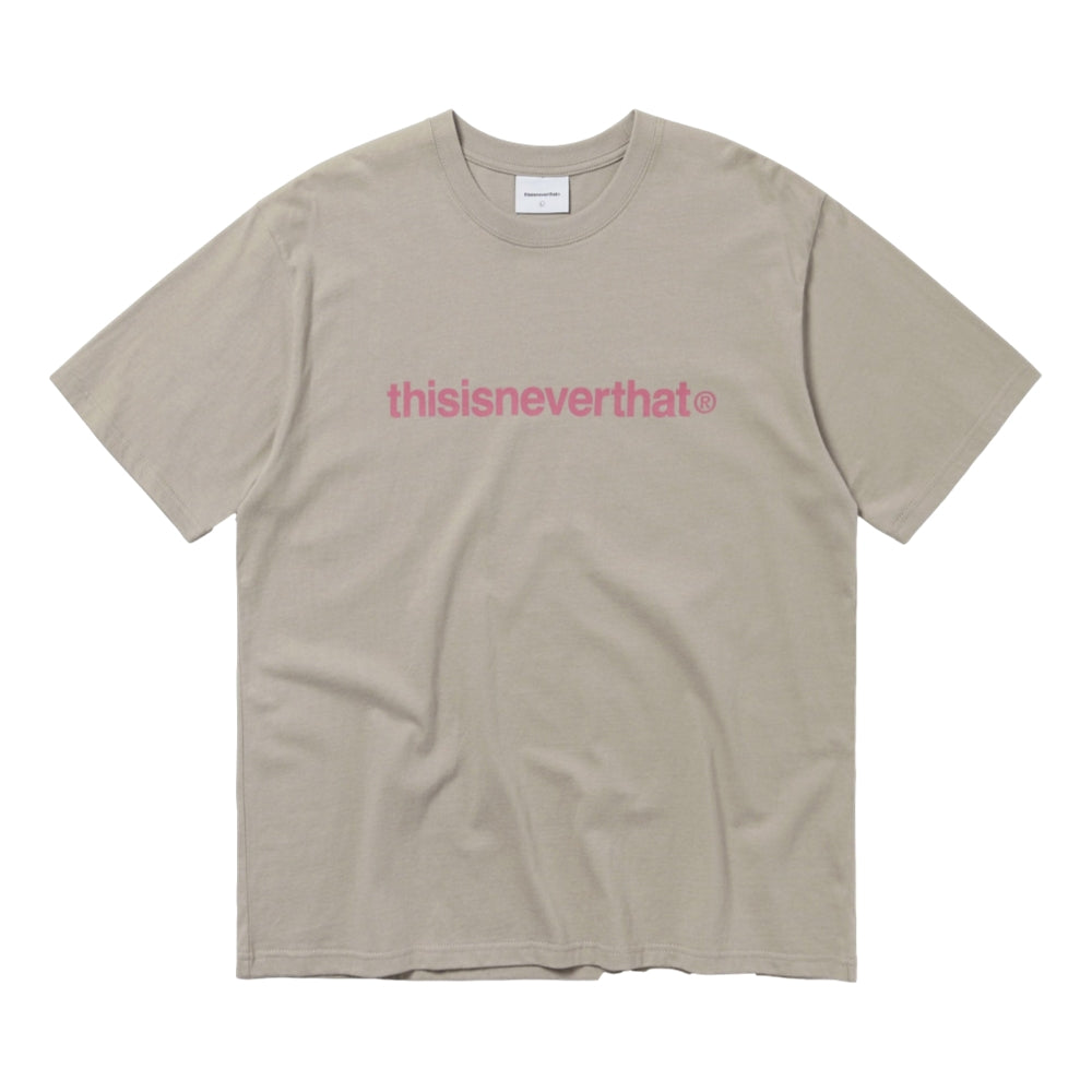 THIS IS NEVER THAT T-LOGO TEE-DEEP BEIGE
