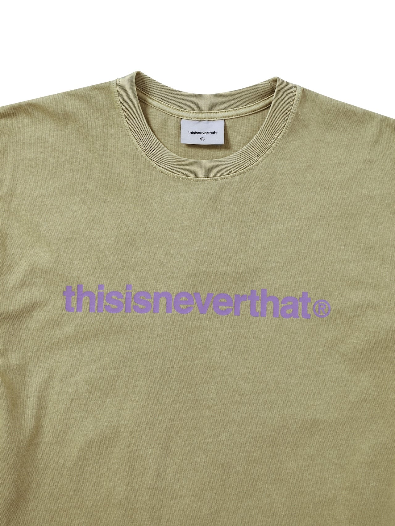 THIS IS NEVER THAT T-LOGO TEE-LIGHT MOSS