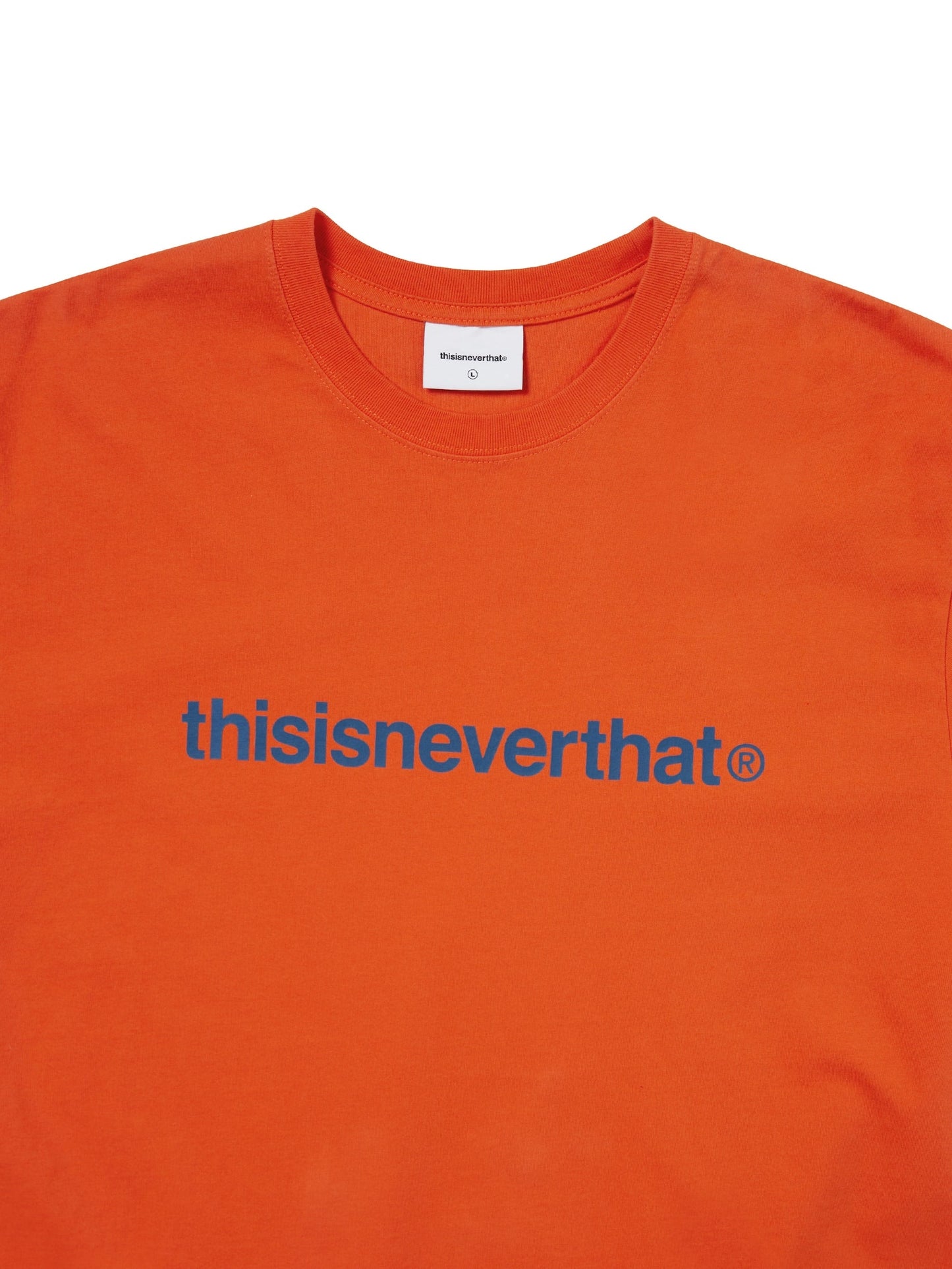 THIS IS NEVER THAT T-LOGO TEE-VERMILLION