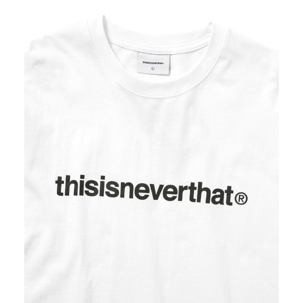 THIS IS NEVER THAT T-LOGO TEE-WHITE
