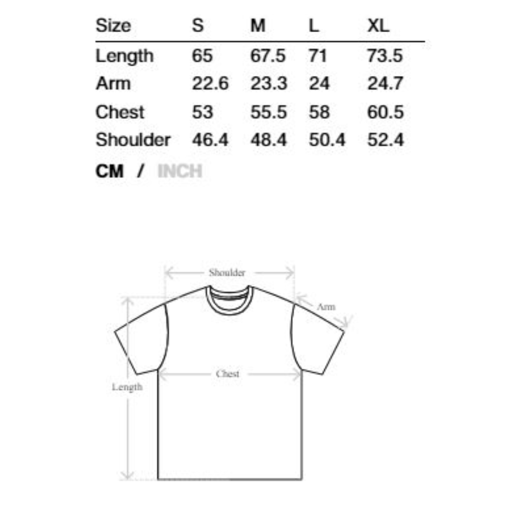 THIS IS NEVER THAT BRUSHED PAINT TEE-BLACK