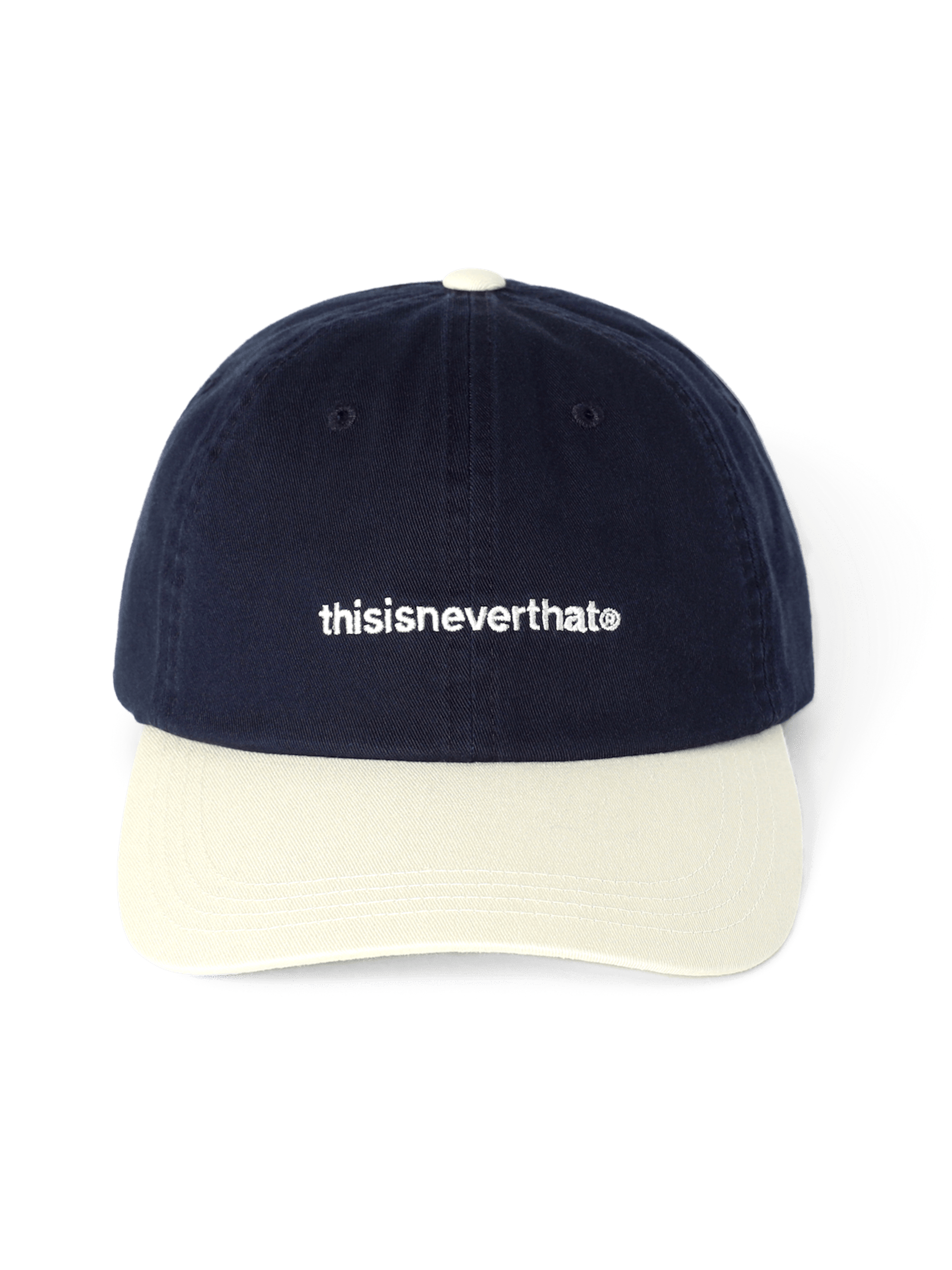 THIS IS NEVER THAT T-LOGO CAP-NAVY IVORY