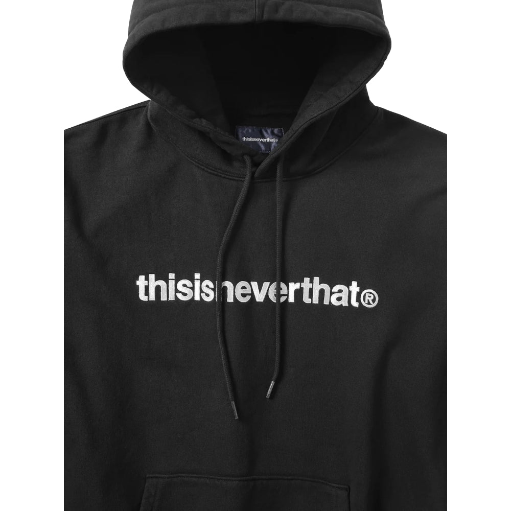 THIS IS NEVER THAT T-LOGO HOODIE-BLACK