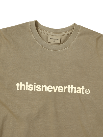 THIS IS NEVER THAT T-LOGO L/S TEE-COFFEE