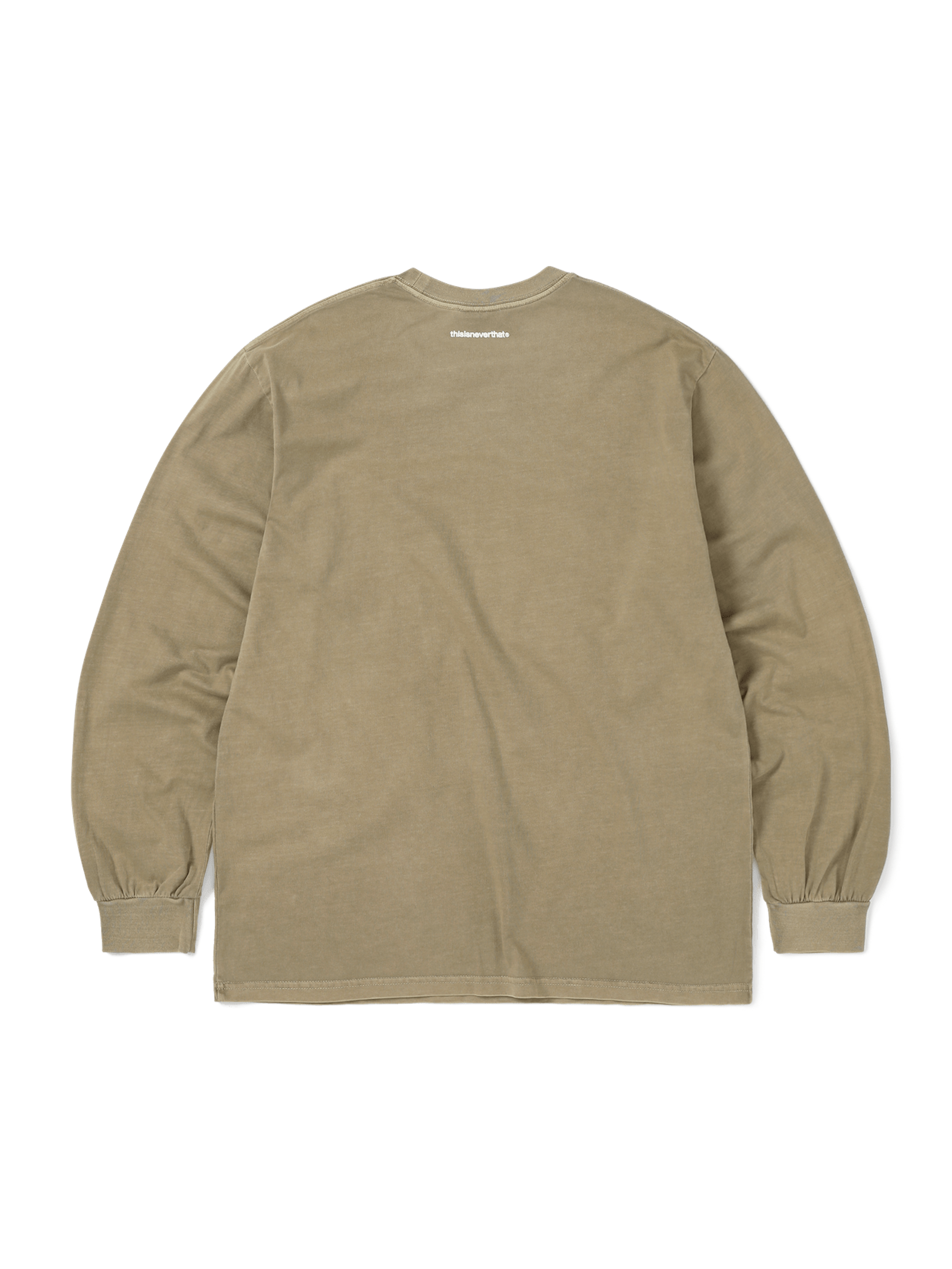 THIS IS NEVER THAT T-LOGO L/S TEE-COFFEE