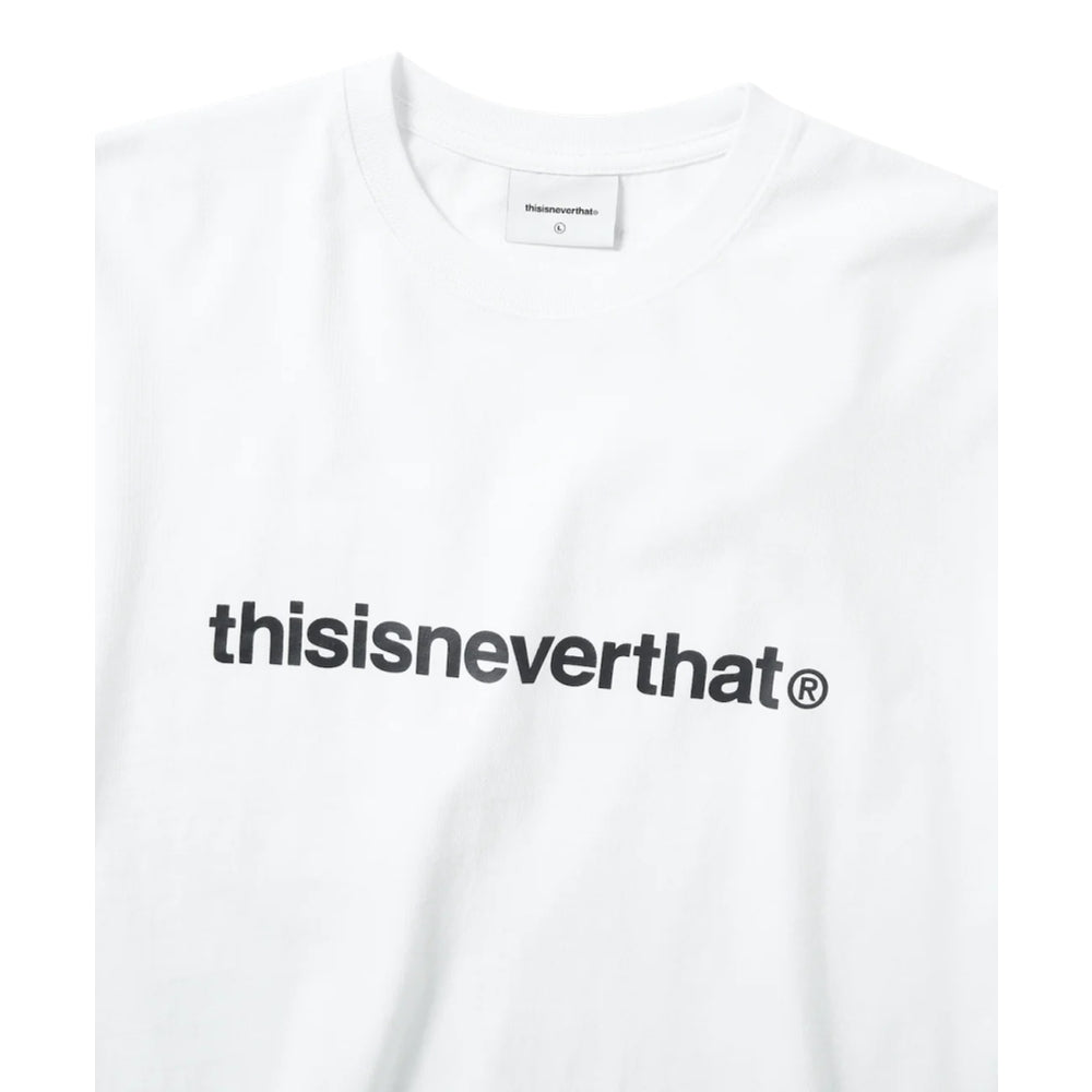 THIS IS NEVER THAT T-LOGO L/S TEE-WHITE