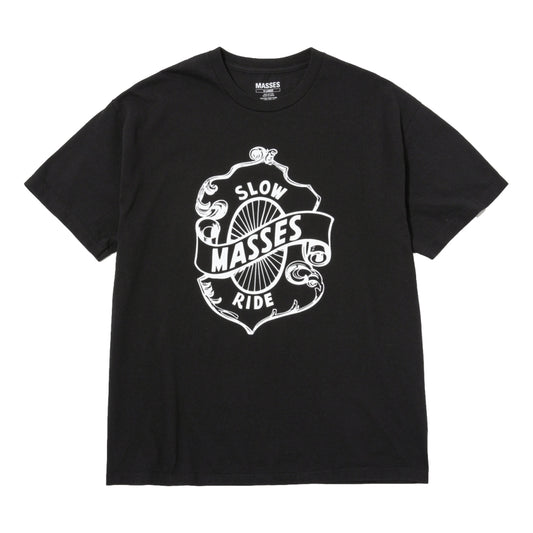 MASSES T-SHIRT SLOW RIDE-BLACK