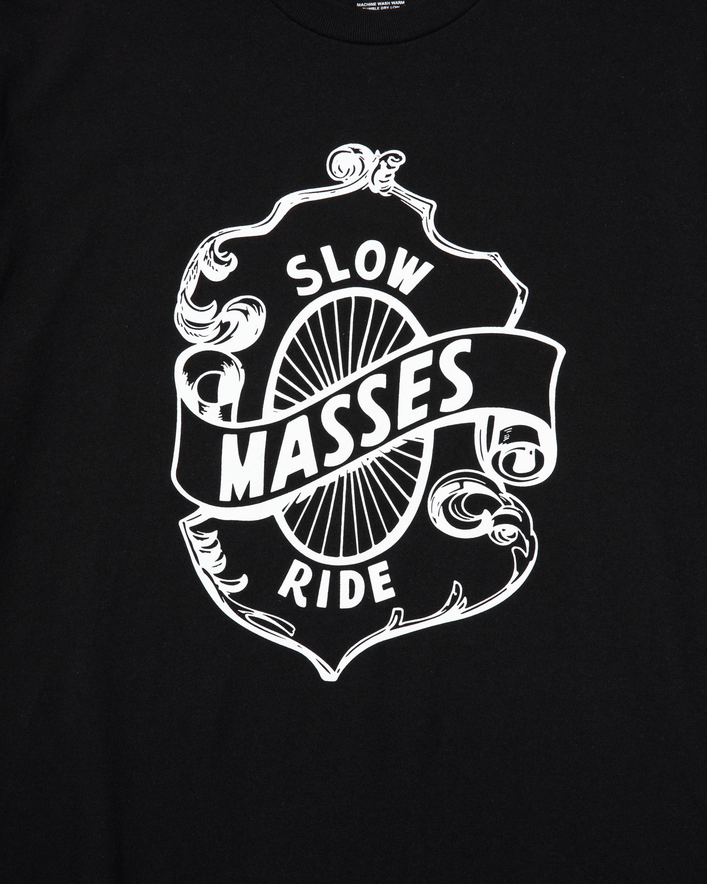 MASSES T-SHIRT SLOW RIDE-BLACK