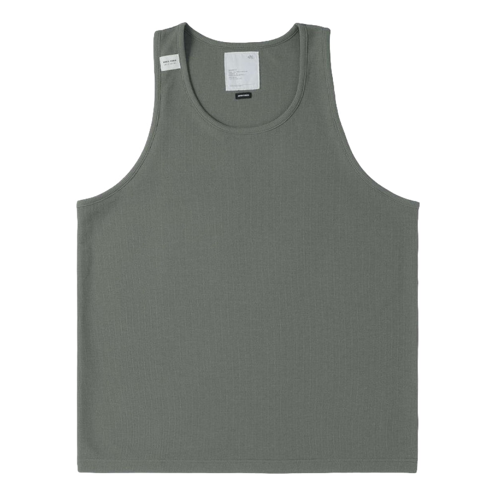 MADNESS TANK TOP (FABRIC BY JAPAN)-ARMY GREEN