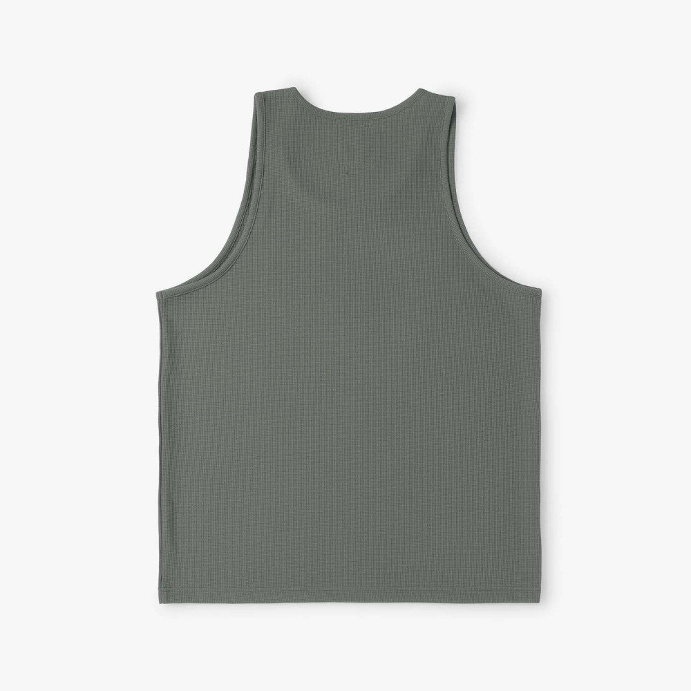 MADNESS TANK TOP (FABRIC BY JAPAN)-ARMY GREEN