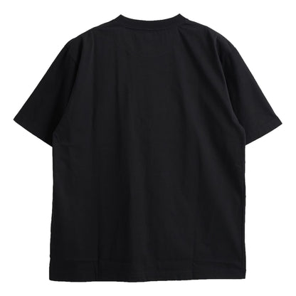 WHITE MOUNTAINEERING TAPE POCKET T-SHIRT-BLACK