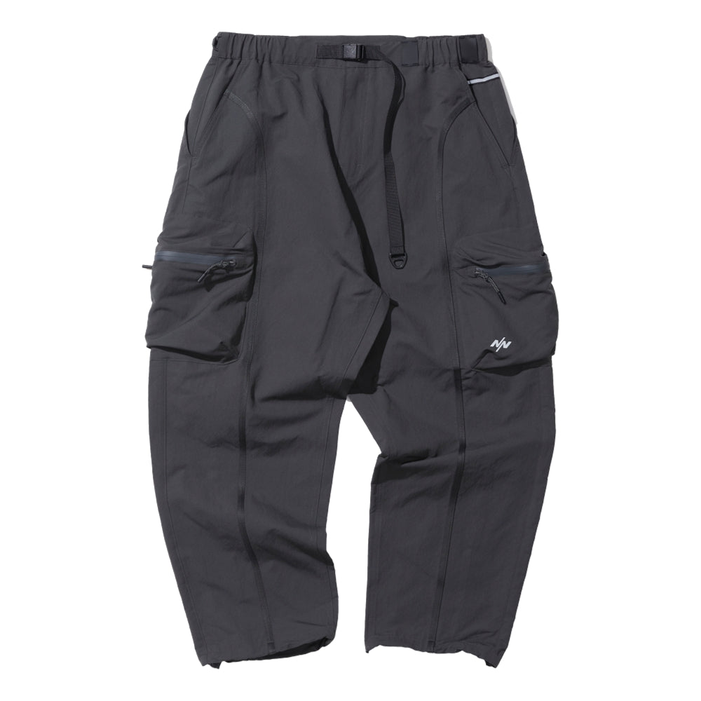 NINE POINT NINE TEFLON ESCAPE T3 WIDE PANTS-GREY