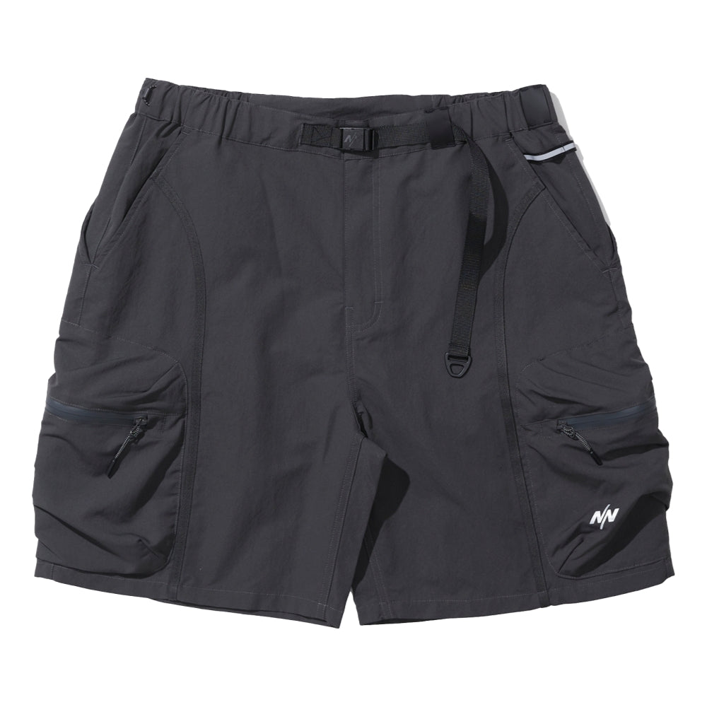 NINE POINT NINE TEFLON ESCAPE T3 WIDE SHORTS-GREY