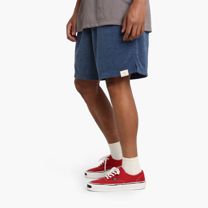 MADNESS TERRY LOOP EASY SHORTS-NAVY