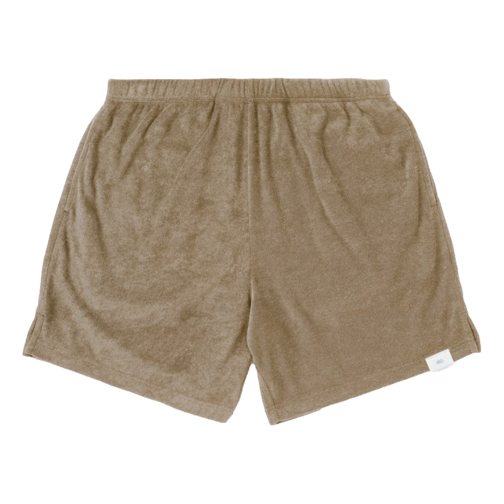 MADNESS TERRY LOOP EASY SHORTS-BEIGE