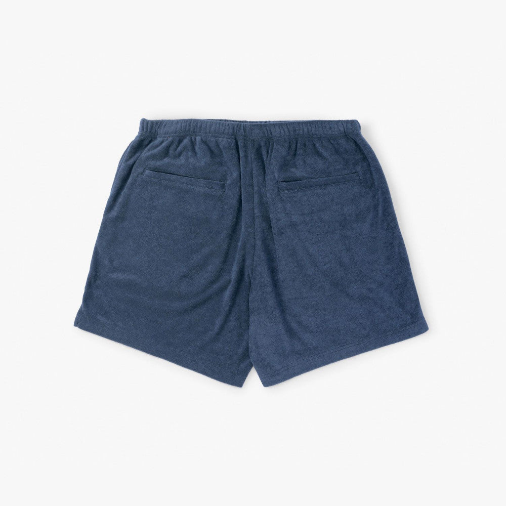 MADNESS TERRY LOOP EASY SHORTS-NAVY